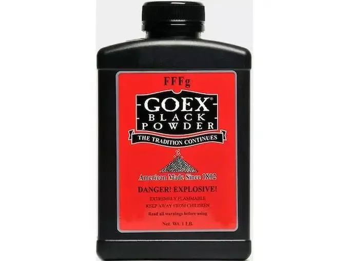 Goex FFFg Black Powder – 1 lb Can for Muzzleloading & Reloading