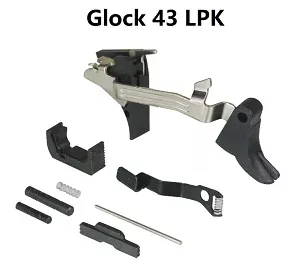 Gorilla Machining | Glock 43 Lower Parts Kit | Polymer 80