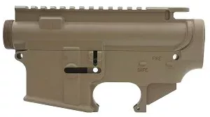 Gorilla MachiningAR-15 – Stripped Upper and Stripped 80% Lower Receiver – Magpul FDE Combo Set