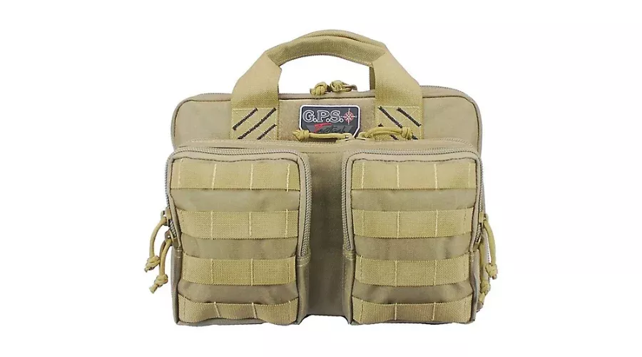 GPS Tactical Quad + 2 Pistol Range Bag