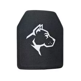 Guard Dog Tactical Level III UHMWPE 10X12 Ceramic Plate 3.9 Lbs/Per – Black