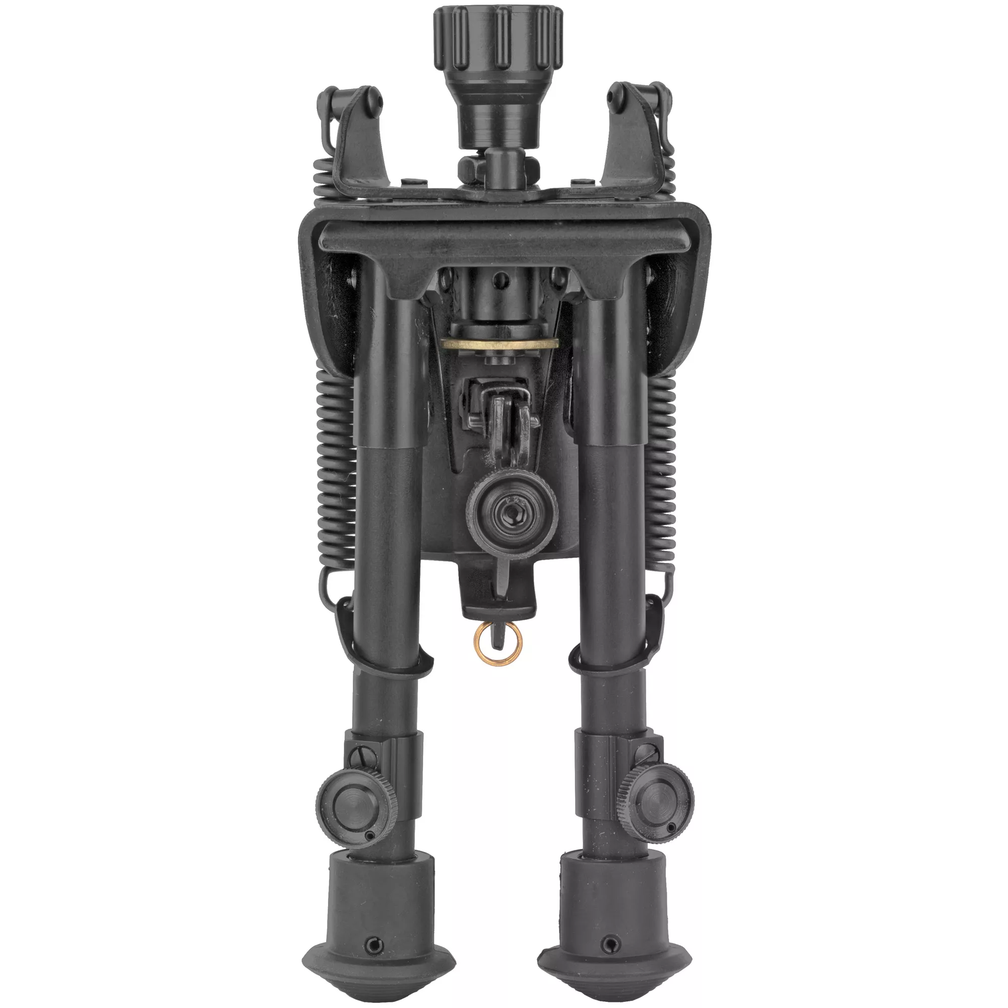 Harris Bipods S-BR2 Swivel BR Swivel Stud, 6-9”, Self Leveling Legs, Rubber Feet
