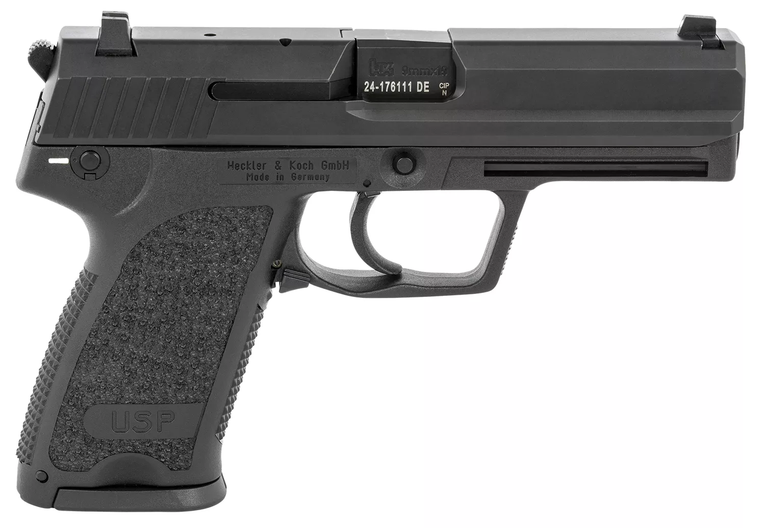 Heckler & Koch USP9 9mm Pistol with Night Sights and 10 Round Magazines
