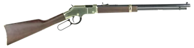 Henry H004 Golden Boy 22 LR Caliber with 16 LR/21 Short Capacity, 20" Octagon Barrel, Brasslite Metal Finish & American Walnut Stock Right Hand