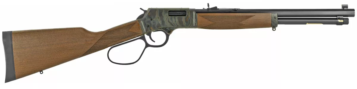 Henry Side Gate Large Loop Color Case Hardened 357 Magnum Rifle
