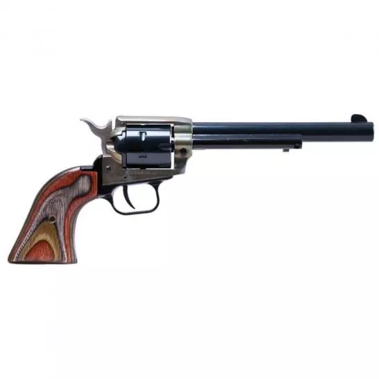 Heritage Manufacturing Rough Rider 6.5″ .22lr/.22 Mag Small Bore Revolver, Simulated C-Hardened – RR22MCH6