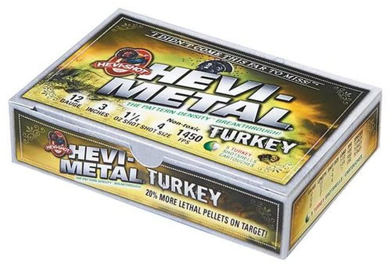 HEVI-Shot HEVI-Metal Turkey 20 Ga, 3″, 1oz, 4,6 Shot 5rd/Box