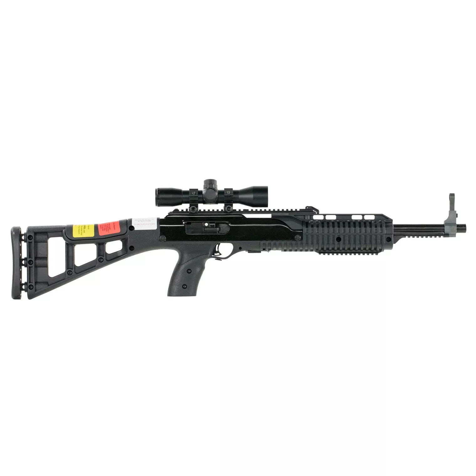 Hi-Point 4595TS4X32 4595TS Carbine 45 ACP Caliber with 17.50” Barrel, 9+1 Capacity, Black Metal Finish, Black All Weather Molded Stock & Black Polymer Grip Right Hand