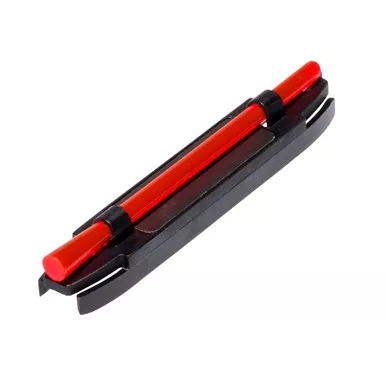 HIVIZ Ultra Narrow Magnetic Fiber Optic Shotgun Sight W/ Red Light Pipe