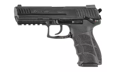 HK 81000126 P30L V3 9mm Luger 10+1, 3.85″ Black Polygonal Rifled Barrel, Black Serrated/Long Steel Slide, Black Polymer Frame w/Picatinny Rail, Black Finger Grooved Grip, Ambidextrous