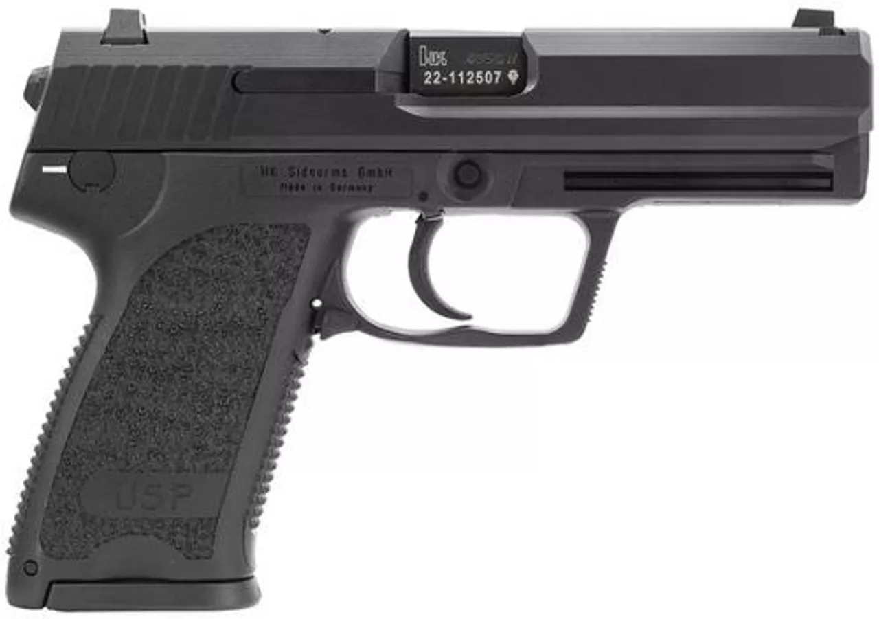 HK USP40 (V7) LEM DAO, two 13rd magazines