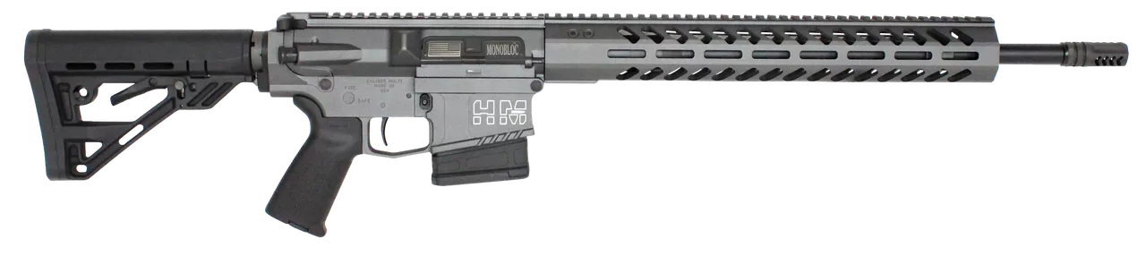 HM DEFENSE Avenger M308 308 Win/7.62 NATO 18.00″ Barrel, Black Hardcoat Anodized Black Mil-Spec HM Stock 10rd Mag