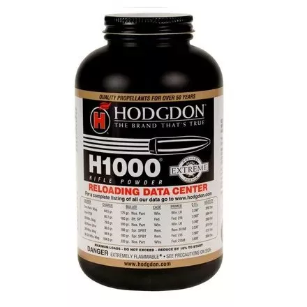 Hodgdon H1000 Smokeless Powder – 1 lb Container for Precision Rifle Reloading
