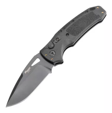 Hogue 36330 SIG K320A Nitron Automatic Folding Knife 3.5" Drop Point Plain Edge