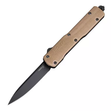 Hogue 36971 SIG Counterstrike M17 & M18 OTF Automatic Knife 3.35" Drop Point Plain Edge