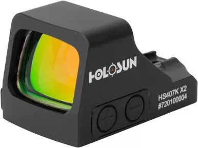 HOLOSUN 6 MOA Red Dot Open Reflex Optical Sight Subcompact HS407K-X2