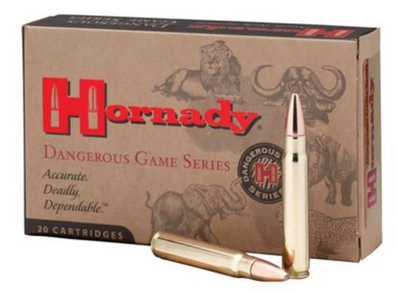 HORNADY 450 NITRO EXPRESS 3 1/4″ 480gr, DGX