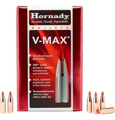 Hornady Bullets 6mm .243" 58gr V-MAX 100/Box