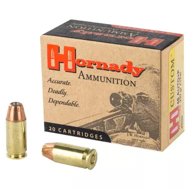 Hornady Custom .45 ACP +P 230gr XTP JHP Ammunition 20-Rounds