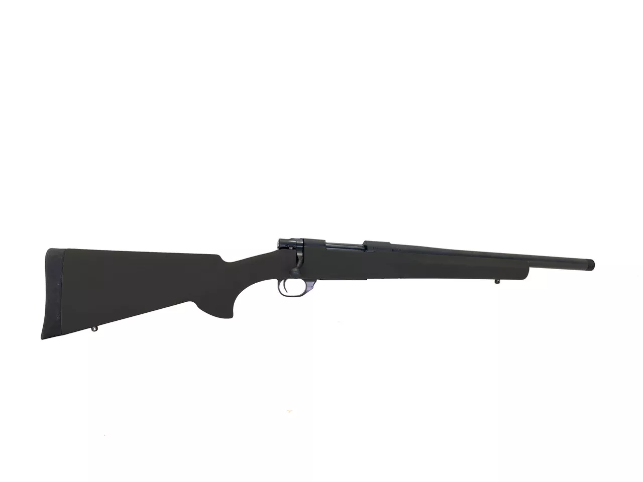 Howa 1500 Hogue 6.5 Creedmoor, 16.25″ Heavy Threaded Barrel, Blued/Black, 4rd