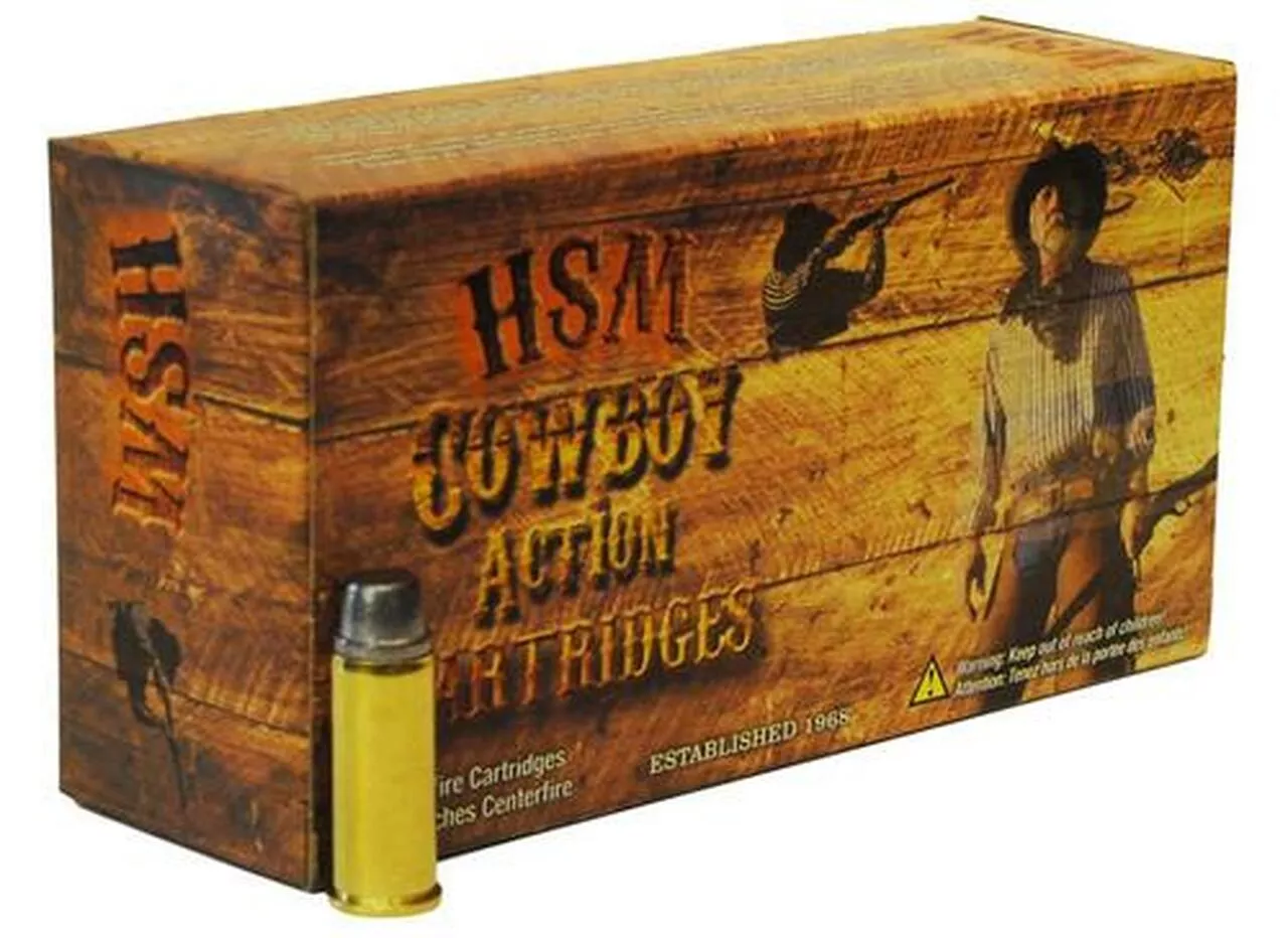 HSM Cowboy Action .44-40, 200 Gr, RNFP, 50rd Box