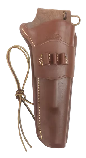 Hunter Company 1095 OWB Holster Right Hand SA Revolver 7.5" Barrel Leather Antique Brown