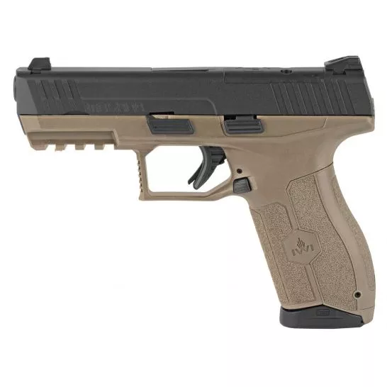 IWI Masada 9mm Pistol, FDE/Black – M9ORP17FD