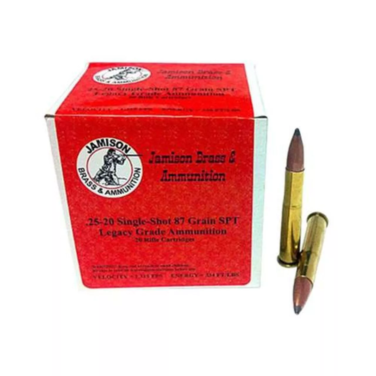Jamison 25-20 Single Shot, 87 Gr, SPT, 20rd/Box