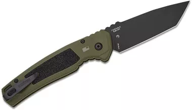 Kershaw 7105OLBLK Launch 16 AUTOMATIC Folding Knife 3.45" Plain Blade
