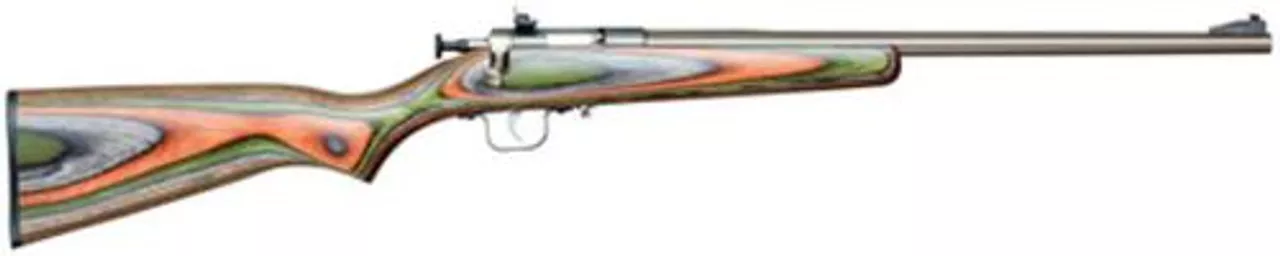Keystone Crickett 22LR SS/Camo Laminate