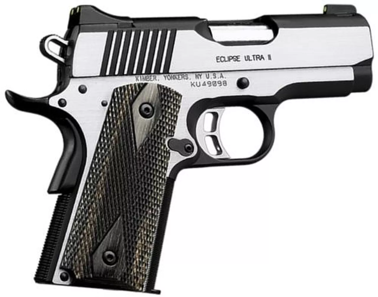 Kimber Eclipse Ultra II, 1911 45ACP, 3″ Barrel, 7rd, CA Approved
