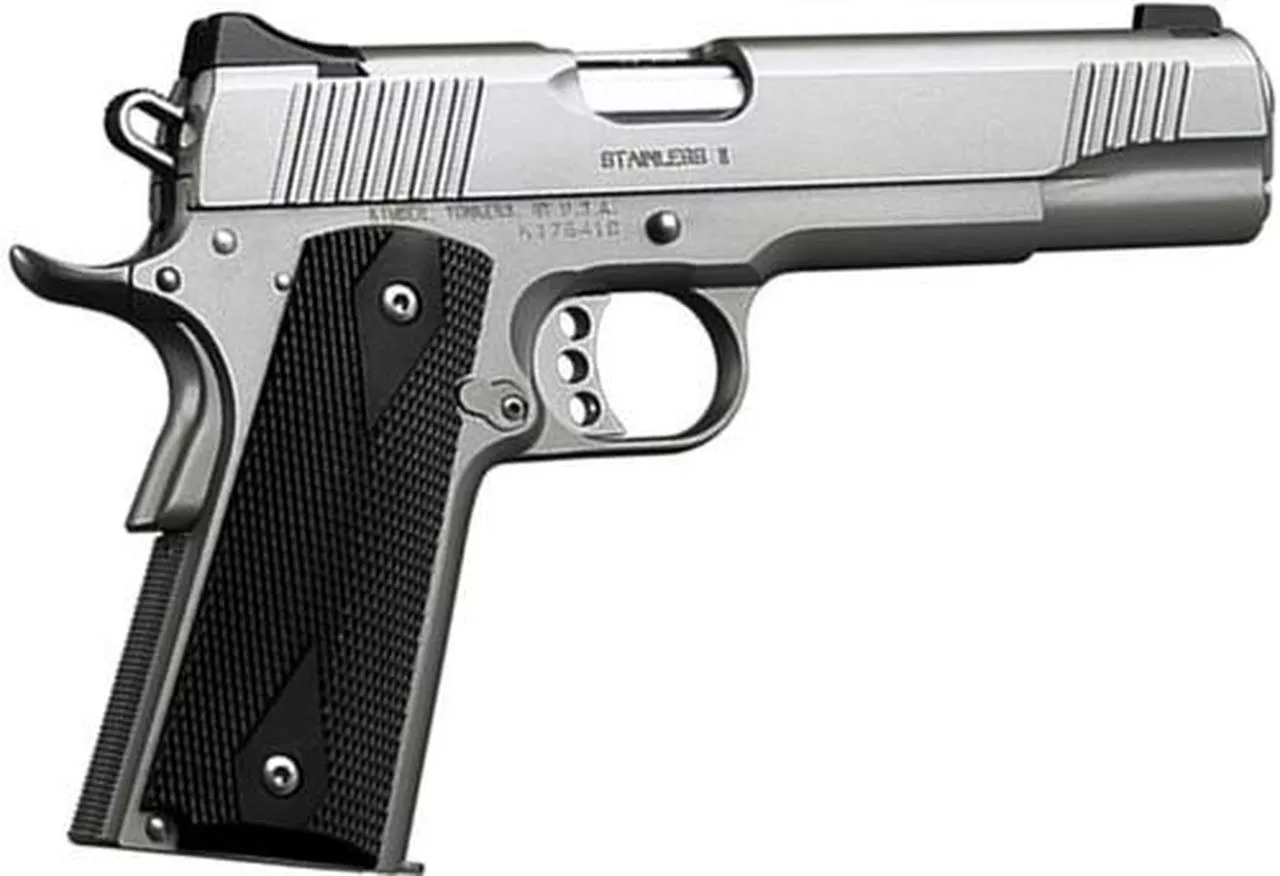 Kimber Stainless II 1911 W/Night Sights .45ACP California Legal
