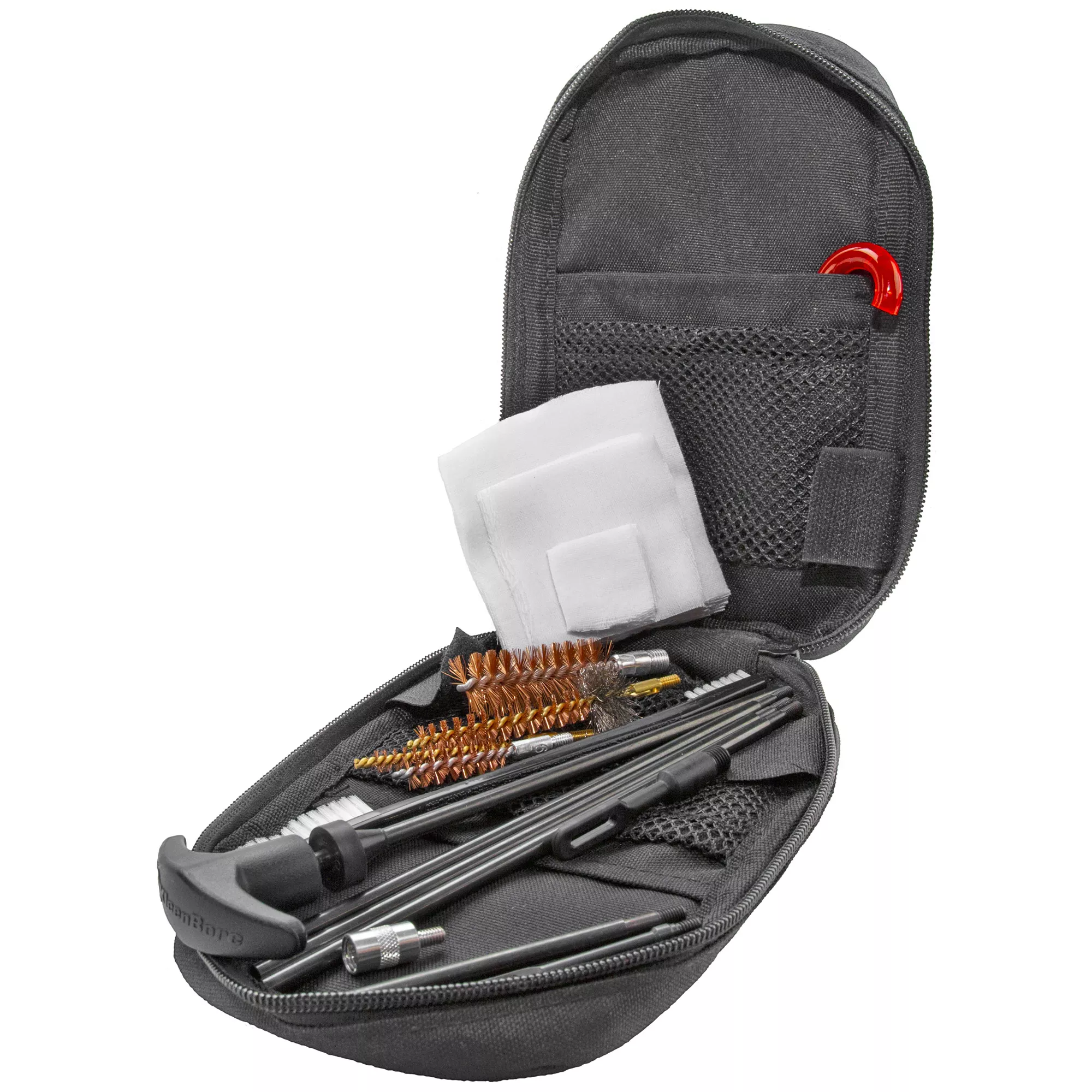KleenBore KB3G 3 Gun Tactical Kit .223 Rem/ 5.56 NATO/ 9mm/ 12 Gauge Handguns/Rifles/Shotguns Bronze/Nylon Bristles