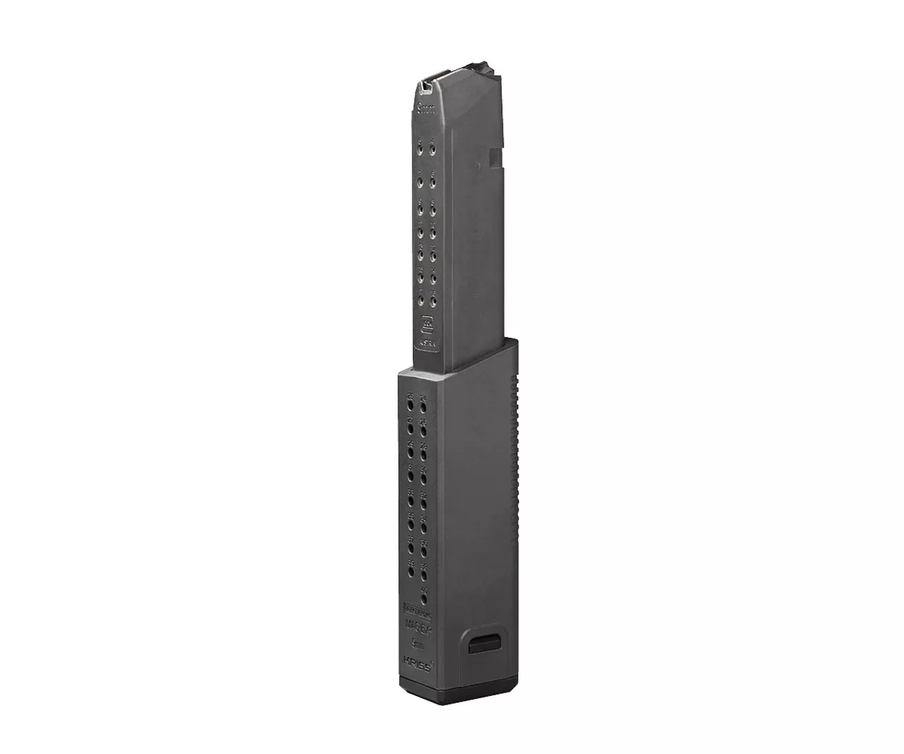Kriss MAGEX2 Glock Extended 30 Round Magazine 45 ACP