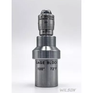 L.E. Wilson Case Gauge Depth Micrometer