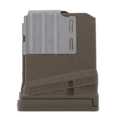 Lancer L7AWM AR-10 7.62x51mm NATO / 6.5 Creedmoor 10-Round FDE Magazine