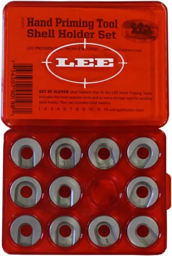 Lee Precision Hand Priming Tool Shell Holder Set - USED