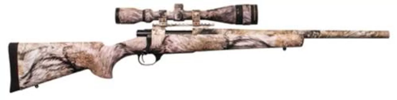 Legacy Ranchland Compact Rifle/Scope Package .204 Ruger 20″ Lightweight Barrel Synthetic Stock Full Coverage YOTE Camouflage Finish 5rd With 2.5-10x42mm Nighteater Riflescope