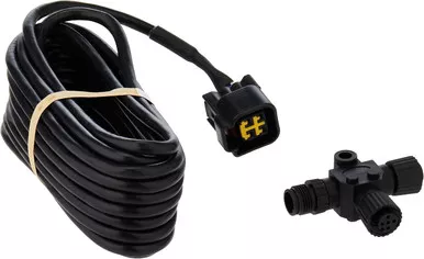 Lowrance Yamaha Engine Interface Cable W/ NMEA 2000 T-Connector 15Ft USED