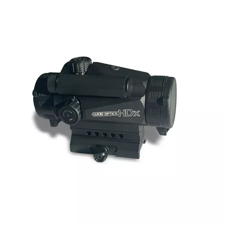Lucid Optics HDx – Mid Sized Red Dot Sight, Black