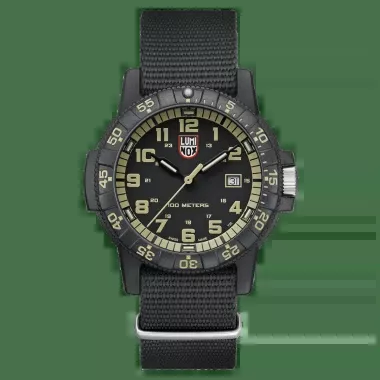 Luminox Leatherback Sea Turtle Giant OutdoorBlack/Beige Dial Watch 44mm
