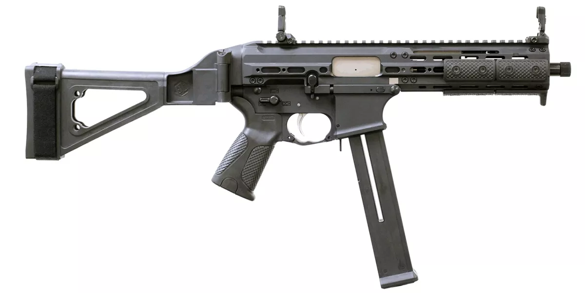 LWRCI SMG-45 45ACP Pistol with Arm Brace