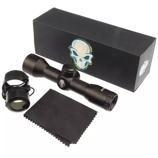 M6M – 4x32mm Mildot – Ultimate 10/22 Scope Skull 4X