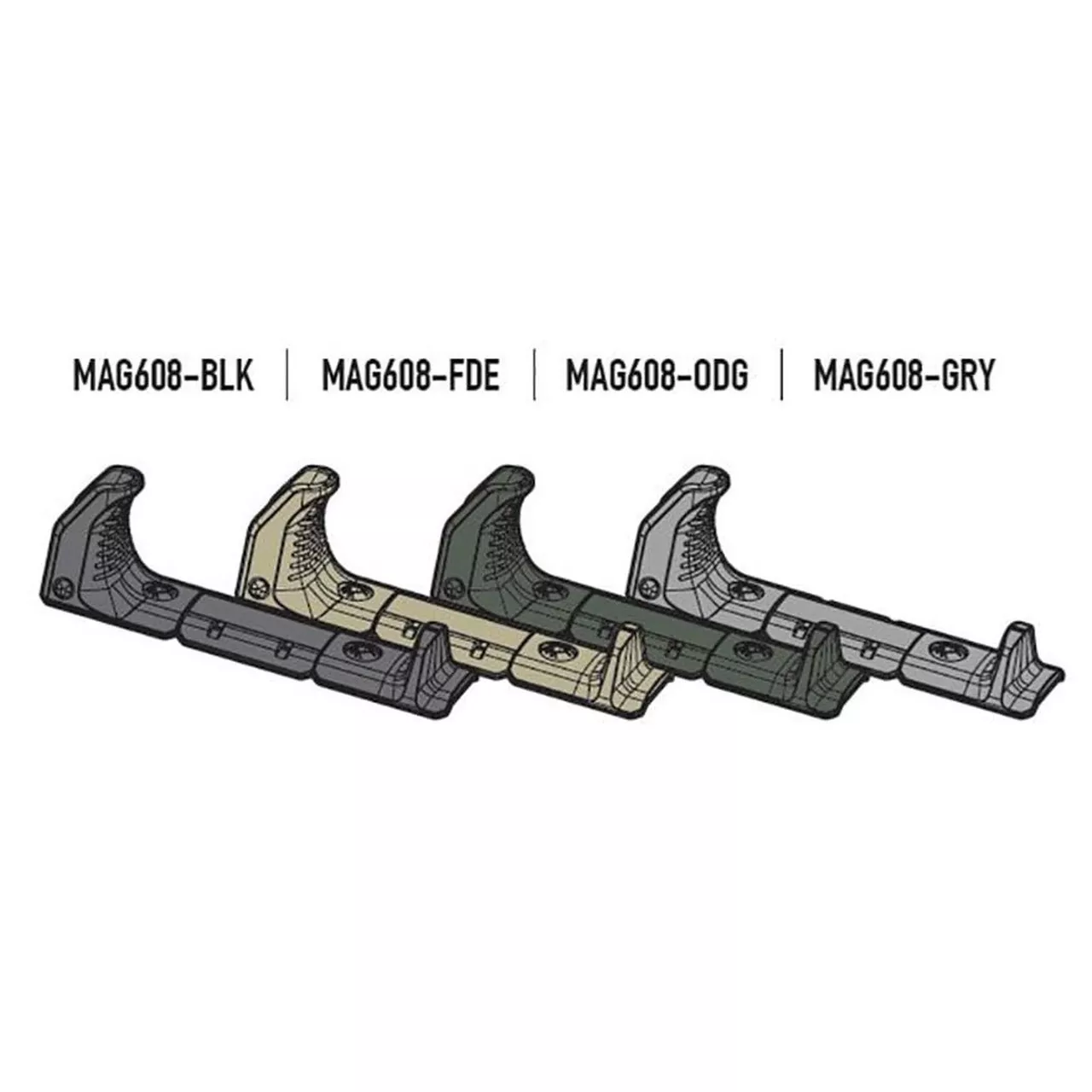 Magpul M-LOK Hand Stop Kit Polymer Flat Dark Earth