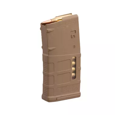 Magpul MAG1429-MCT PMAG 20 LR/SR Gen M37.62mm/.308 Coyote Tan 20-Rounds