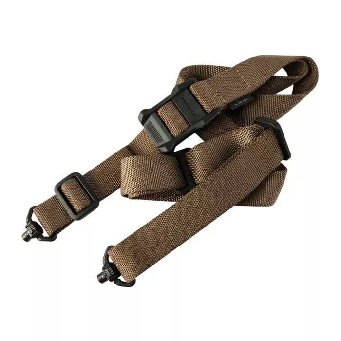 Magpul MAG939-COY MS1 QDM Sling 1.25″ W Adjustable Two-Point Coyote Nylon Webbing for Rifle