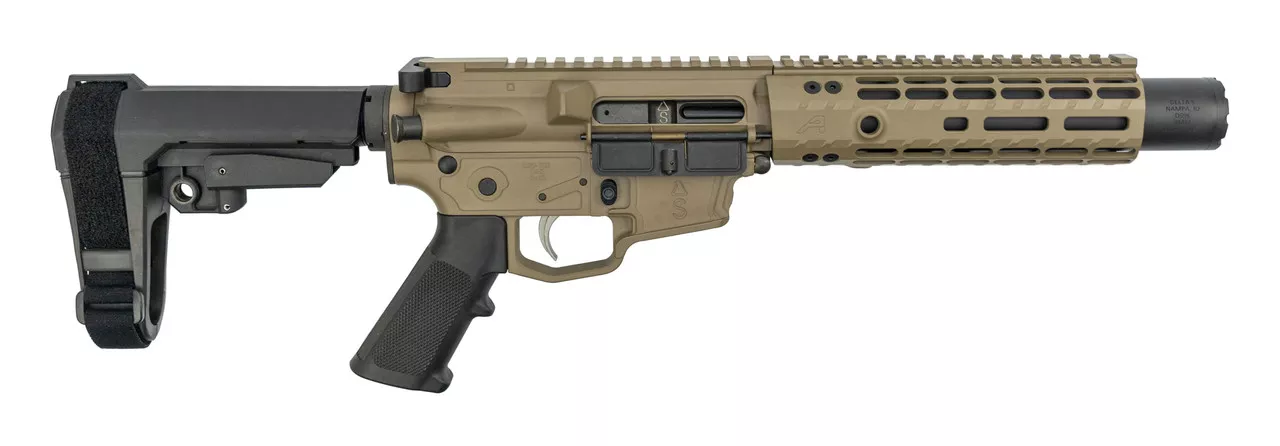 MCM DS9K Integrally Suppressed 9mm, 8.75″ Barrel, Rear Charge, FDE, 30rd