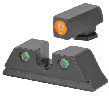 Meprolight Hyper-Bright Extremely Bright Tritium Night Sights Glock STD Frames