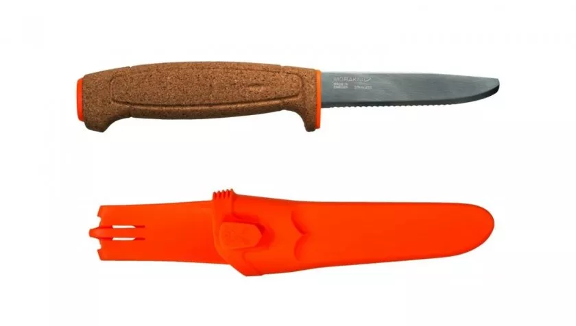 Morakniv Floating Serrated Knife Orange