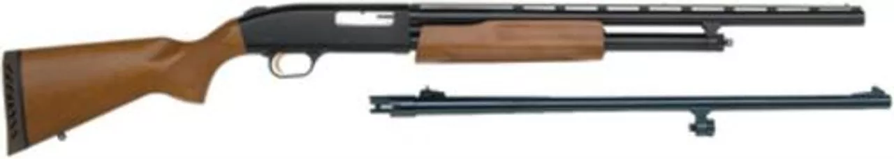 Mossberg 500 Bantam Combo Pump 20 ga 3″ 22″/24″ Wood Stock Blued